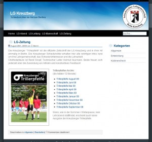 Fortschritt der LG-Seite (LG-Zeitung) Fortschritt der LG-Seite (LG-Zeitung)